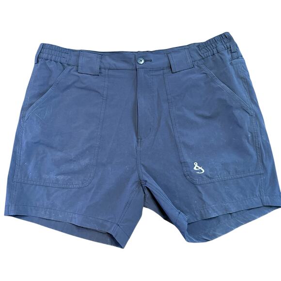 Hook & Tackle Men’s navy swim trunks, Size 38 - Picture 1 of 5